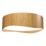 Horizon Ceiling Light - Louro Freijo / White Acrylic