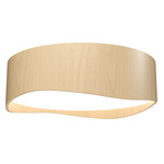 Horizon Ceiling Light - Maple / White Acrylic