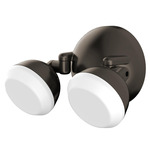 Daniel Color-Select Outdoor Wall Light - Bronze / White