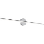 Elizabeth Color-Select Bathroom Vanity Light - Satin Nickel / White