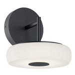 June Color-Select Wall Sconce - Black / White