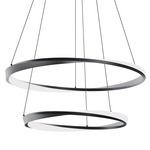 Oberon Color-Select Double Pendant - Black / White Oberon Color-Select Double Pendant - Black / White
