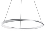 Oberon Color-Select Pendant - Satin Nickel / White Oberon Color-Select Pendant - Satin Nickel / White