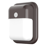 Patton Color-Select Outdoor Wall Light - Bronze / White
