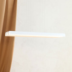 Pola Linear Chandelier - Matte White / Matte White