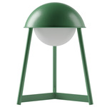 Helmet Portable Table Lamp - Moss