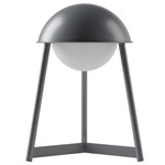 Helmet Portable Table Lamp - Iron Grey