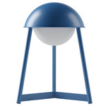 Helmet Portable Table Lamp - Cobalt Blue