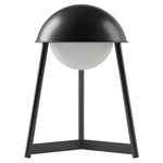 Helmet Portable Table Lamp - Black