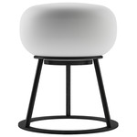 Tripod Portable Table Lamp - Black / White