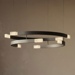 Trace Circular Pendant - Lightology Exclusive - Bronze