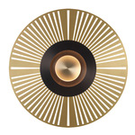 Earth Eclat Wall Sconce - Satin Brass / Satin Graphite