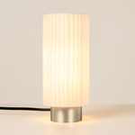 Ruban Table Lamp - Satin Nickel