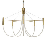 Paradoxe Chandelier - Satin Brass
