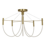 Paradoxe Ceiling Light - Lightology Exclusive - Satin Brass