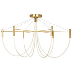 Paradoxe Ceiling Light - Lightology Exclusive - Satin Brass