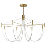 Paradoxe Chandelier - Lightology Exclusive - Satin Brass