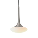 Louis Pendant - Satin Nickel / Opal