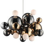 Stormy Pendant - Polished Chrome / Multi-Plated