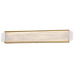 Celine Color-Select Bathroom Vanity Light - Natural Aged Brass