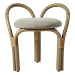 Bistra Stool - Olive Rattan / Fustagno 03