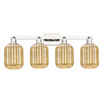 Preston Jar Bathroom Vanity Light - Polished Nickel / Mercury