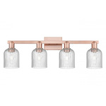 Bridal Veil 716 Bathroom Vanity Light - Antique Copper / Seedy