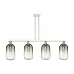Brookhaven Cloche Linear Pendant - Polished Nickel / Brookhaven Slate