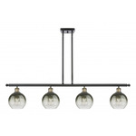 Brookhaven Globe Linear Pendant - Black / Antique Brass / Brookhaven Slate