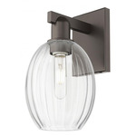 Preston Bulb Wall Sconce - Oil Rubbed Bronze / Clear
