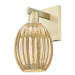 Preston Bulb Wall Sconce - Antique Brass / Mercury