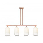 Brookhaven Cloche Linear Pendant - Antique Copper / Brookhaven Opal