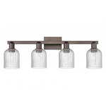 Bridal Veil 716 Bathroom Vanity Light - Oil Rubbed Bronze / Seedy