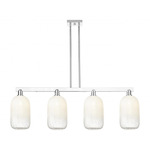 Brookhaven Cloche Linear Pendant - Polished Chrome / Brookhaven Opal