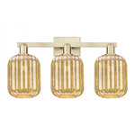 Preston Jar Bathroom Vanity Light - Antique Brass / Mercury