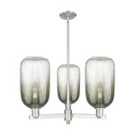 Brookhaven Cloche Chandelier - Satin Nickel / Brookhaven Slate