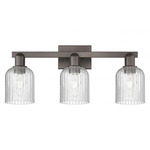 Bridal Veil 716 Bathroom Vanity Light - Oil Rubbed Bronze / Seedy