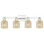 Bridal Veil 716 Bathroom Vanity Light - Polished Chrome / Mercury