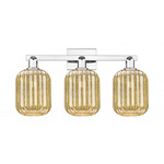 Preston Jar Bathroom Vanity Light - Polished Chrome / Mercury