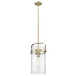Pilaster 413 Pendant - Champagne Bronze / Seedy