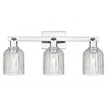 Bridal Veil 716 Bathroom Vanity Light - Polished Chrome / Clear