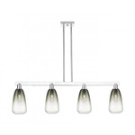 Brookhaven Almond Linear Pendant - Polished Chrome / Brookhaven Slate