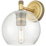 Crown Point 434 Wall Sconce - Brushed Brass / Seedy