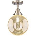 Beacon Mercury Ceiling Light - Brushed Satin Nickel / Mercury