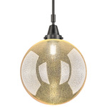 Beacon 447 Mercury Stem Pendant - Matte Black / Mercury Beacon 447 Mercury Stem Pendant - Matte Black / Mercury