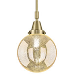 Beacon 447 Mercury Stem Pendant - Antique Brass / Mercury Beacon 447 Mercury Stem Pendant - Antique Brass / Mercury