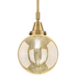 Beacon 447 Mercury Stem Pendant - Brushed Brass / Mercury Beacon 447 Mercury Stem Pendant - Brushed Brass / Mercury