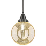 Beacon 447 Mercury Stem Pendant - Matte Black / Mercury Beacon 447 Mercury Stem Pendant - Matte Black / Mercury