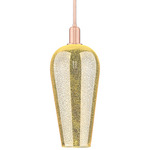 Chelsea Stem Pendant - Antique Copper / Mercury