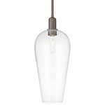 Chelsea Stem Pendant - Oil Rubbed Bronze / Clear